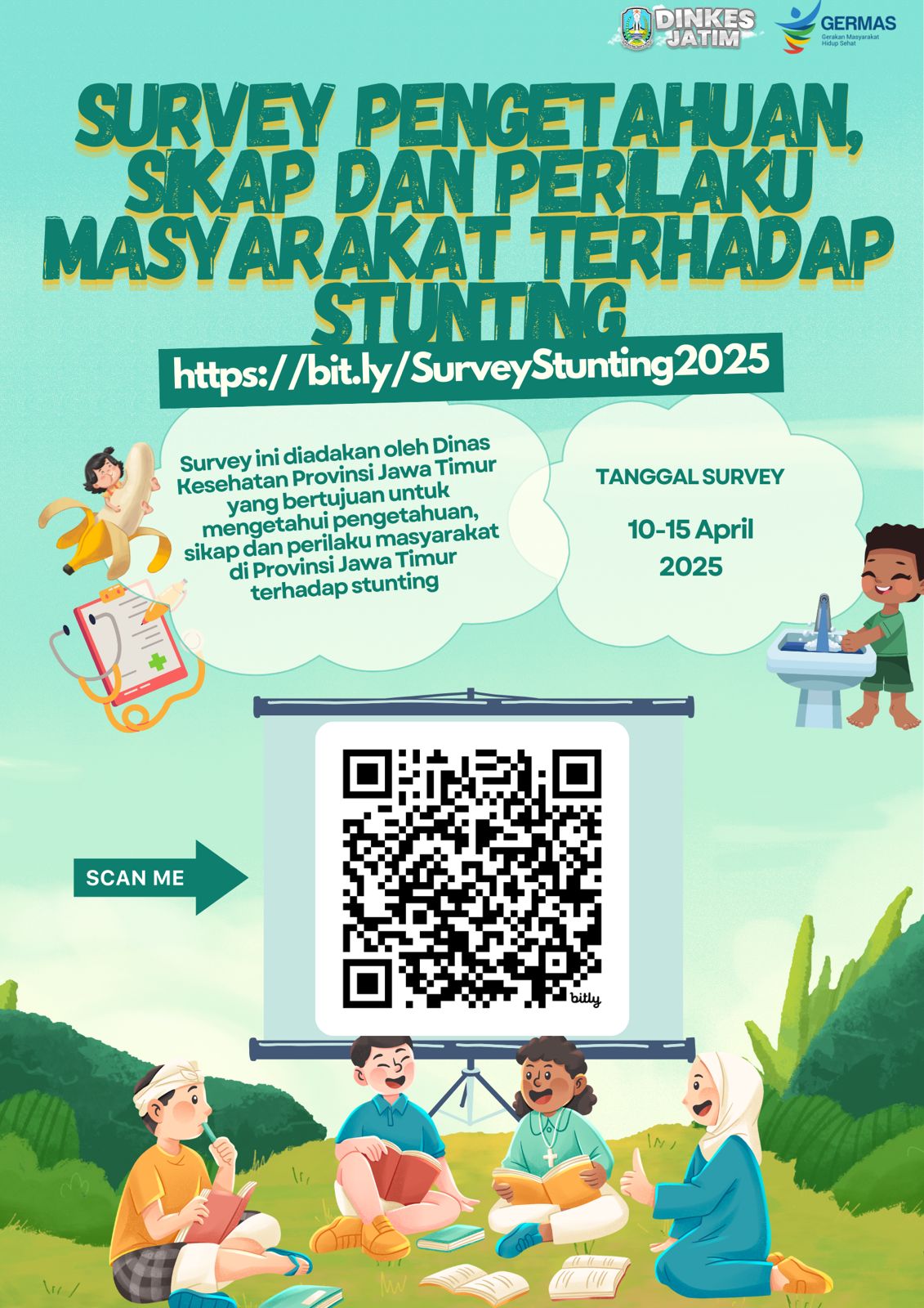 Dulur, Ayo Bantu Isi! Survei Pengetahuan, Sikap, dan Perilaku Masyarakat terhadap Stunting
